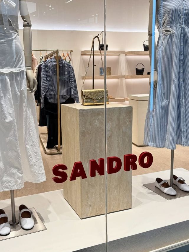 sandro opens in greenbelt